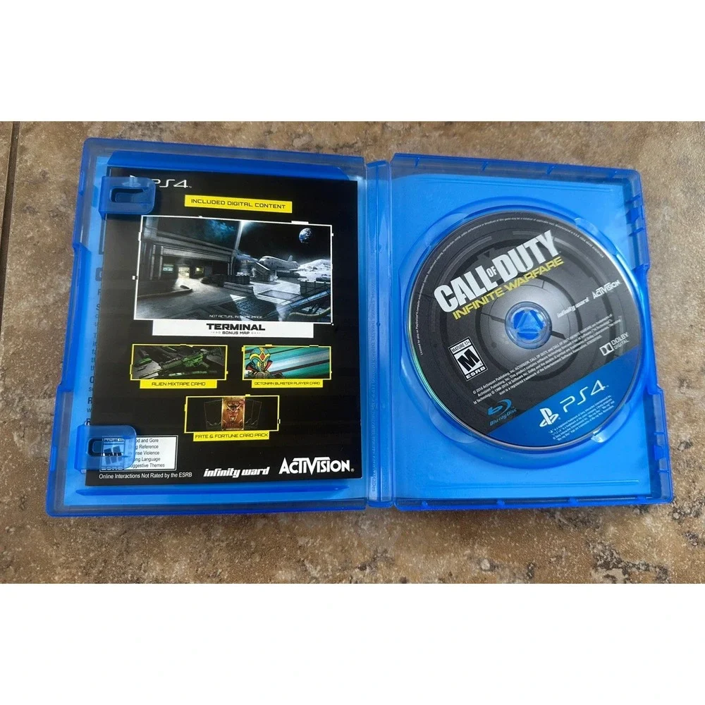 Call of Duty Infinite Warfare (Sony PlayStation 4, PS4, 2016) No Manual